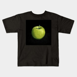 Green Apple Still Life Kids T-Shirt